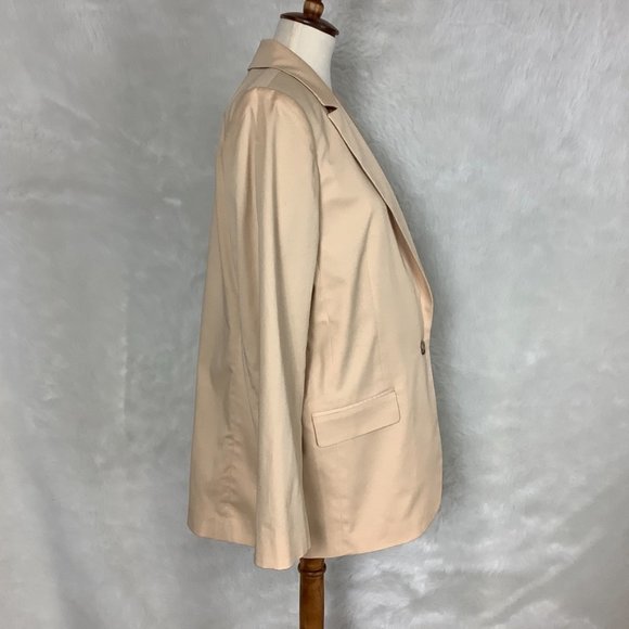 J. Crew Alfie Blazer In Chino - Dried Wicker NWOT 14 - Picture 5 of 9